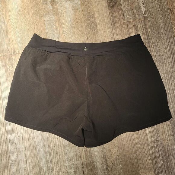 Prana Women’s Black Board Athletic Shorts Size Large - Picture 4 of 7